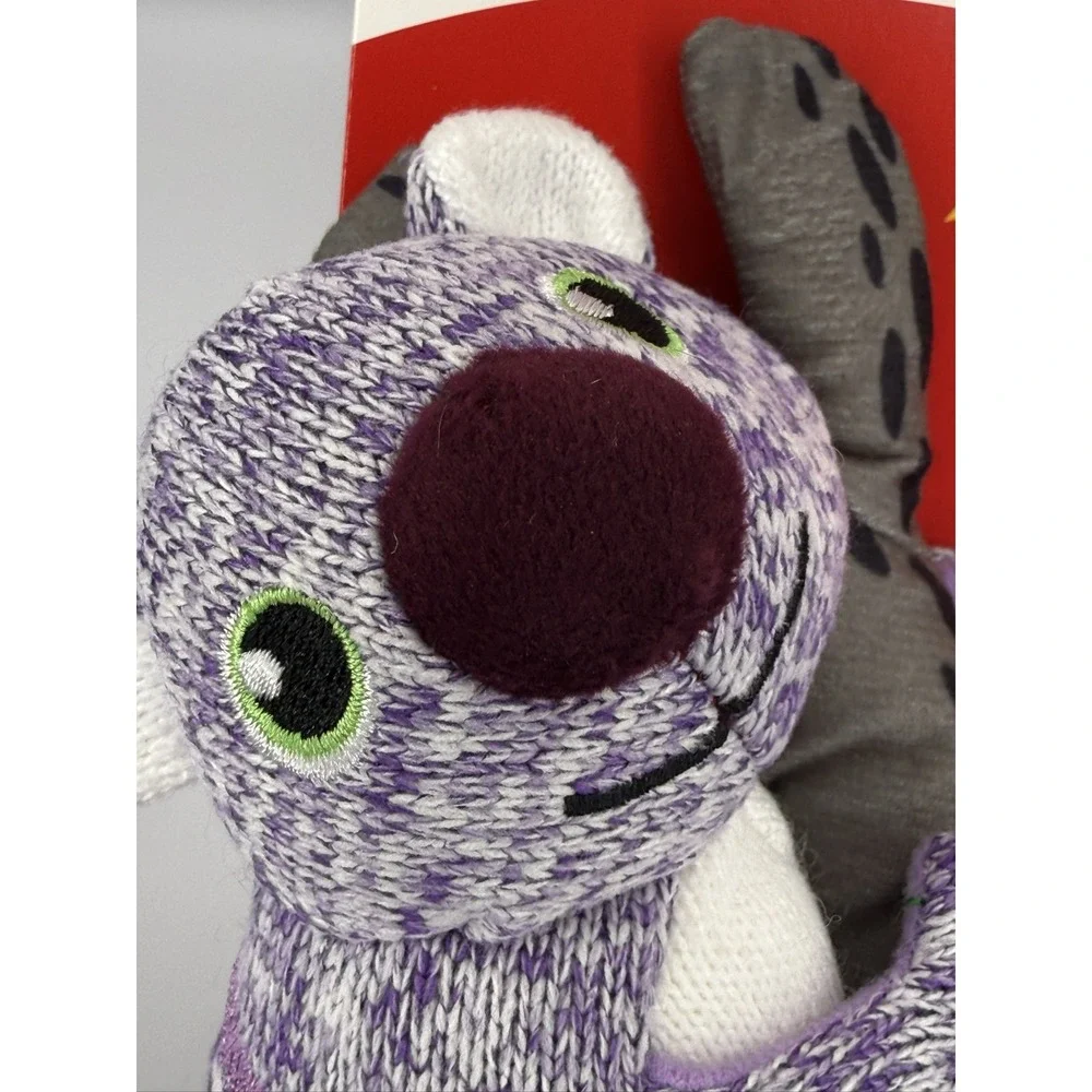 KONG Pull-a-Partz Pals Koala Small Dog Toy Squeaker Crinkle Fabric